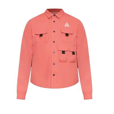 ACG Devastation Trail Single-Breasted Comfortable Casual Sports Long Sleeve Kids Tops Brick Black Mountain-White FN9220-655