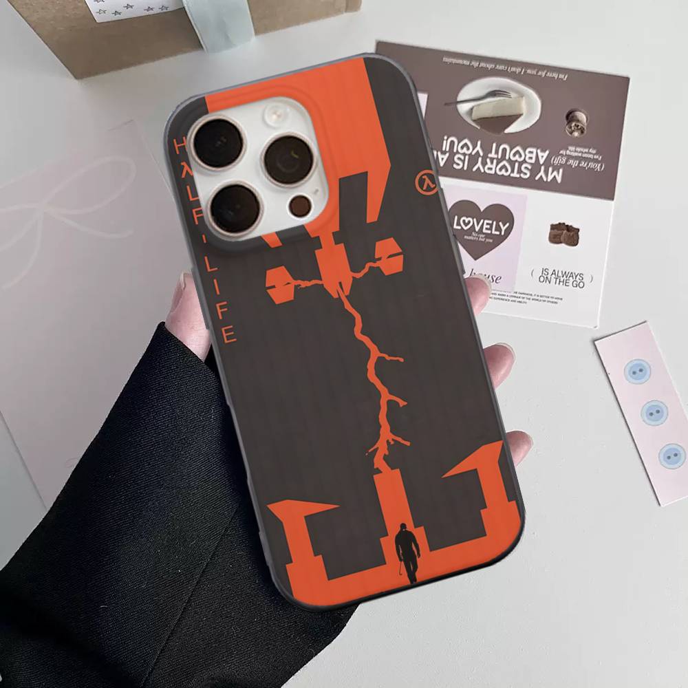 

Чехол для телефона Half Life Для iPhone 17 16 15 14 Plus 11 12 13 Pro Max Ударопрочная Защита Мягкая Задняя Крышка iPhone 13 pro