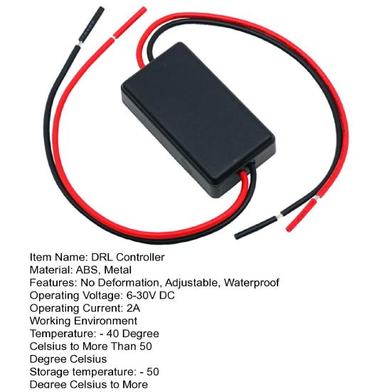 Semafor de oprire Controler stroboscopic Avertismente fără deformare Procesul de înghețare prin oxidare Releu lumini de circulație diurnă Releu de iluminare pornit/oprit