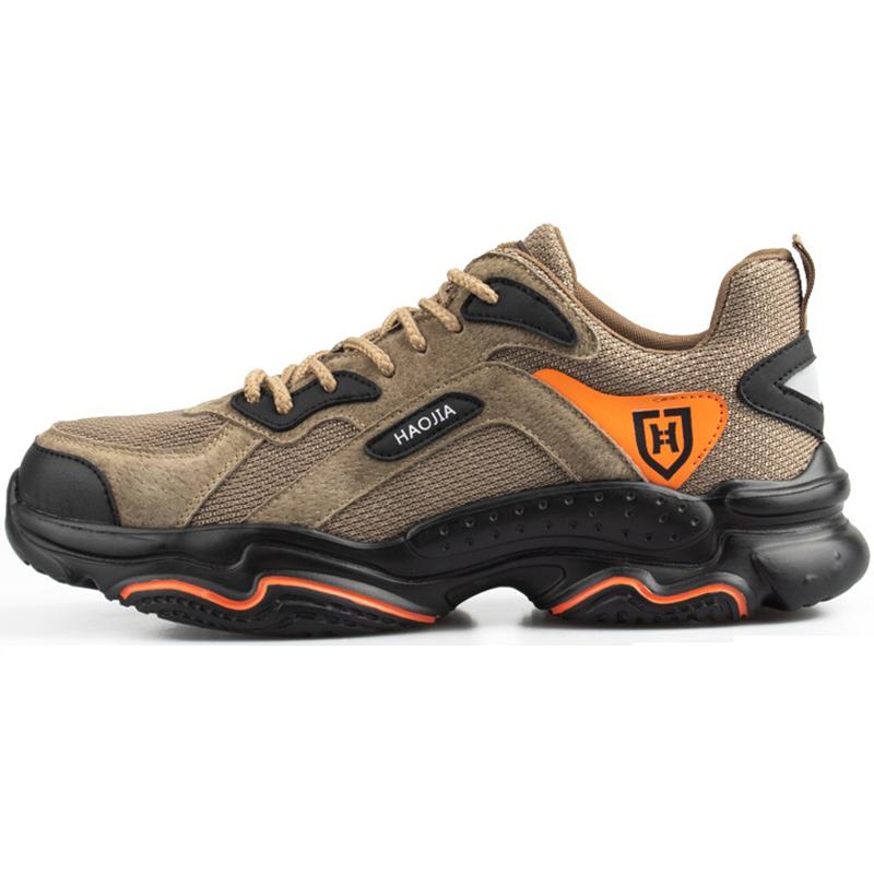Sneakers da Lavoro Traspiranti Uomo Donna Scarpe Antinfortunistiche da Lavoro con Puntale in Acciaio Scarpe Protettive Calzature da Lavoro Leggere Anti-Schiacciamento