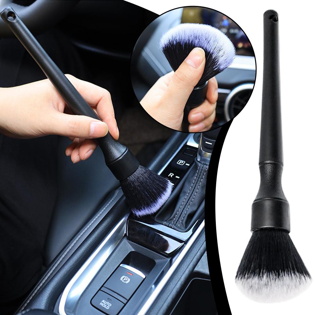 Pennello Dettaglio Auto Ultra-Morbido Pennello Dettaglio Interni Auto Super Morbido con Setole Sintetiche Spazzola Spolverino Cruscotto Auto