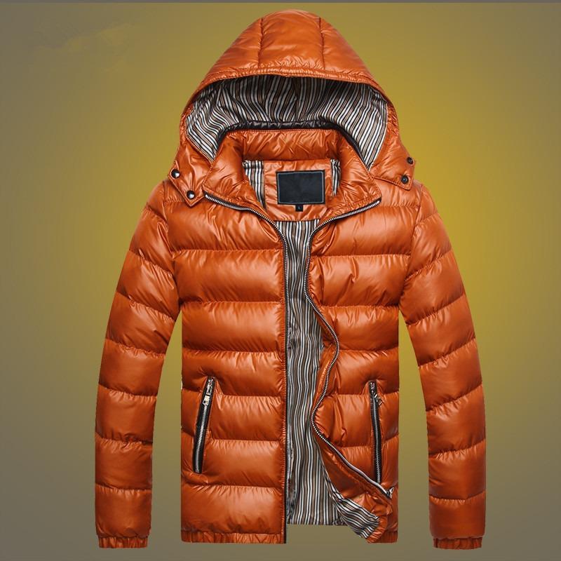 Men's Cotton-padded Jacket, Youth Casual Cotton-padded Jacket, Warm and Thickened Plus Size Hooded Cotton-padded Jacket for Men