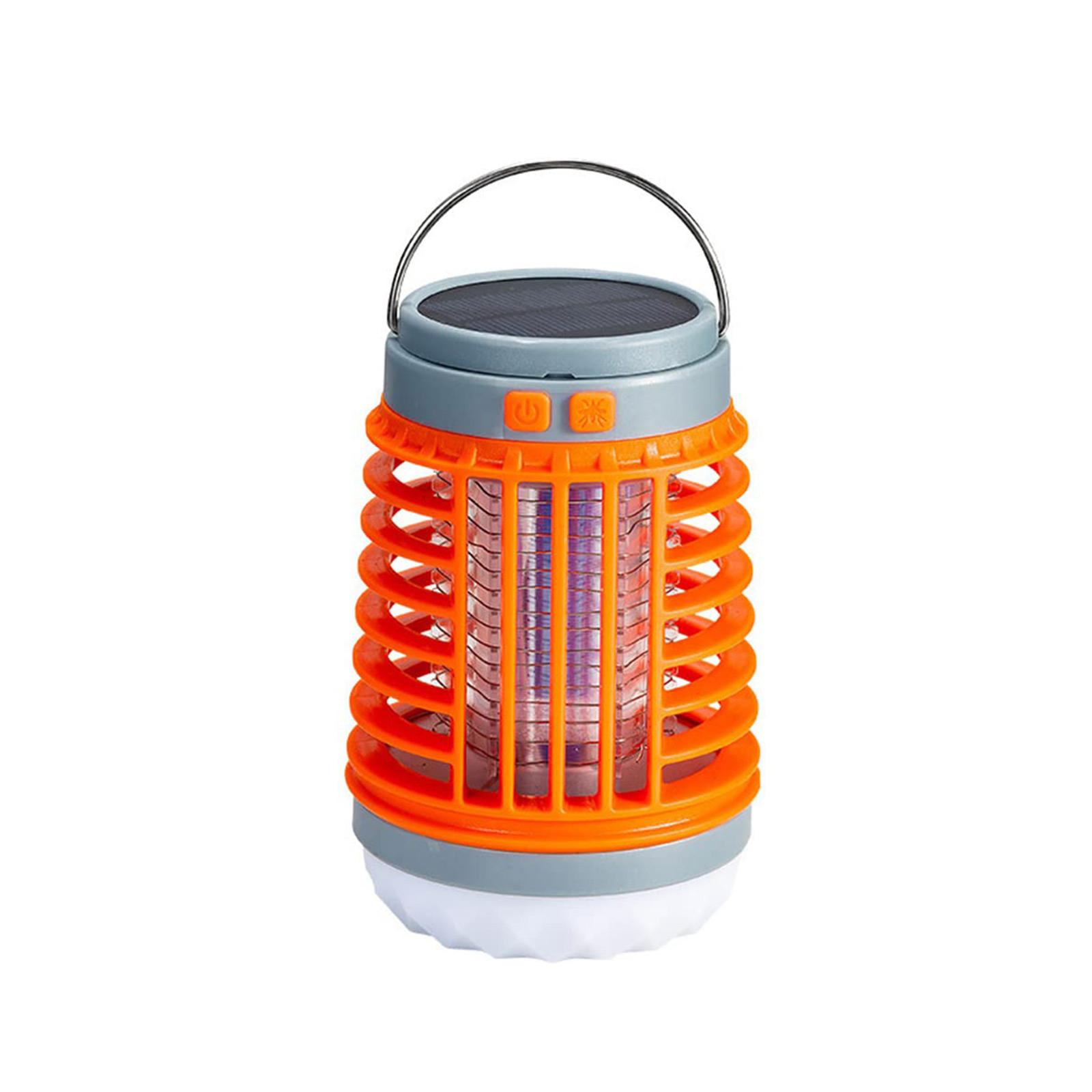 

LED Mosquito Catcber Lamp Outdoor USB Rechargeable Lighting Mosquito Trap Household Mute Mosquito One Size оранжевый