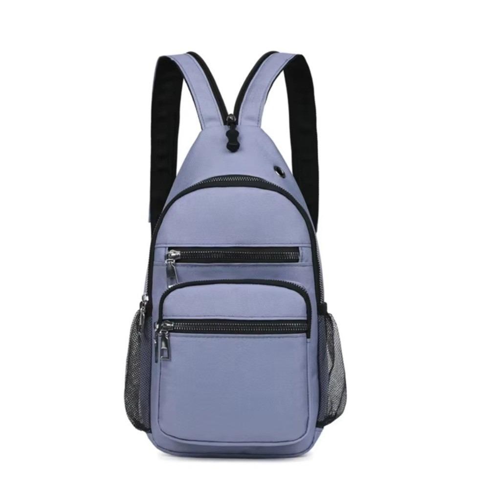 Multipurpose Small Size Sling Backpack Multiple Pockets Waterproof Messenger Bag Lightweight Crossbody Bag Unisex