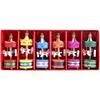6pcs Christmas Decoration Mini Carousel Horse Pendant Ornaments Pendant Wooden Xmas Children Favor Toy Festival New Year Gifts