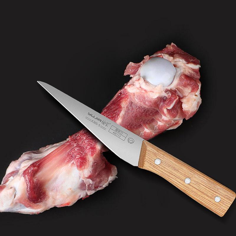 Boning Knife Forged Stainless Steel Meat Cleaver Fruit Vegetable Chef Knife