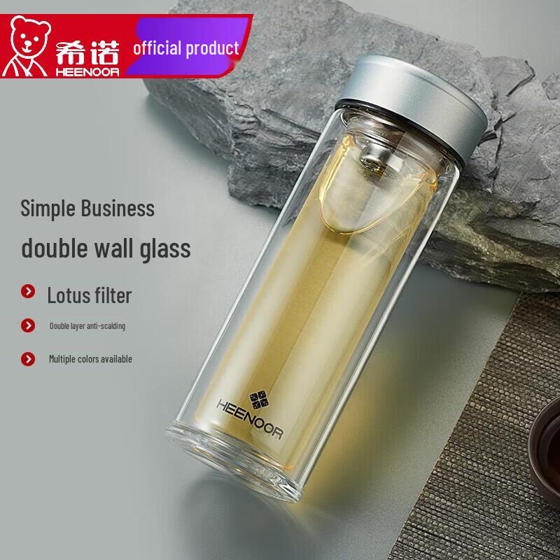 Xinuo Double-Layer Glass Tea Infuser Cup