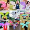 Colorful Children's Angel Wings Inflatable Butterfly Balloons for Night Market and Street Stall Decoration