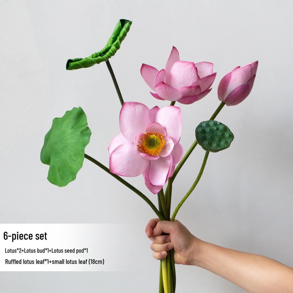 Artificial Lotus Flower Landscape Display for Buddhist Temple Decor