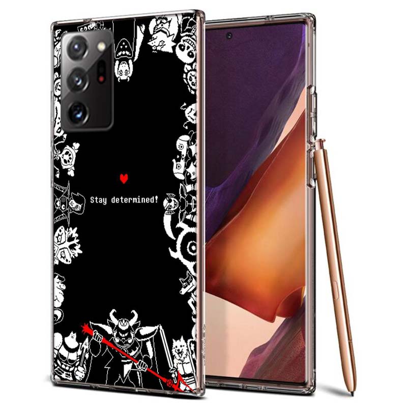 Game Undertale Phone Case for Samsung A55 A35 A25 A15 A07 A05S A16 A17 A26 A36 A37 A56 A57 Galaxy Note 20 10 A50S A71 A51 A31 A3