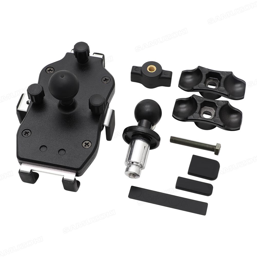 Motorrad Handy Kamera Halter Navigation Griffe Halterung Verstellbar für Yamaha R1 R6 BMW-S1000RR Honda F5 CBR650F