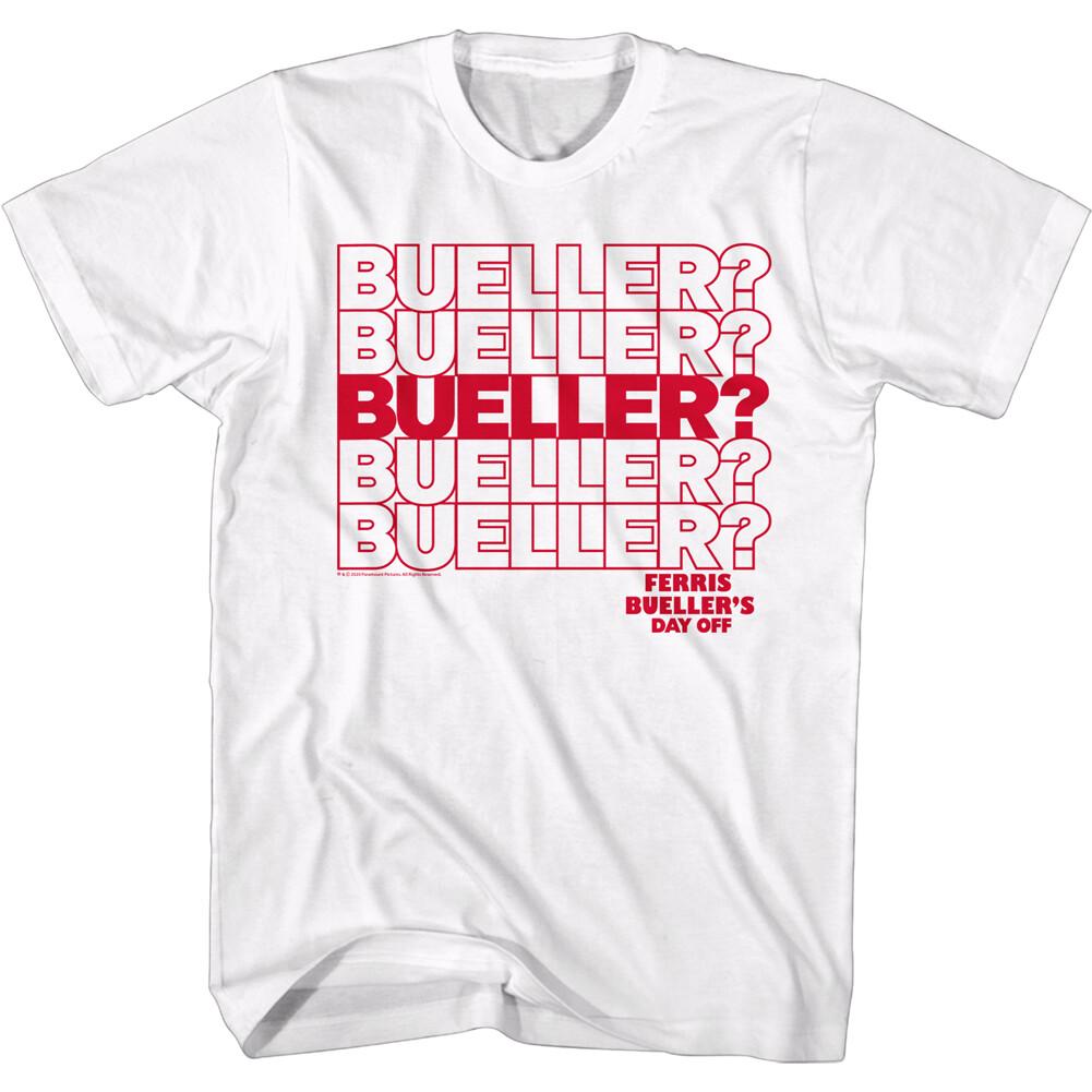 Ferris Bueller s Day Off Movie Bueller Repeat Matthew Broderick Men s T Shirt XL