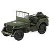 685006 1/18 Military Jeep Toy Car Military Tactics Car Model Decoration and Gift for Children