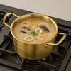 Double Handle Noodle Cooker Deepened Stew Pot Multipurpose Soup Cooking Pot  Porridge