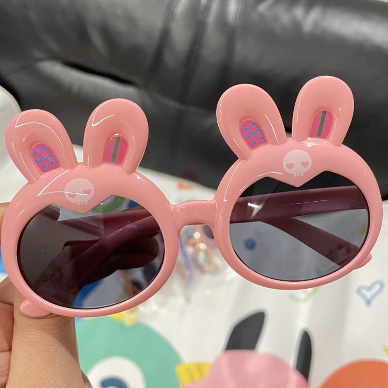 Colorful Boys and Girls Easter Rabbit Decoration Glasses Playful Stylish Cute Cartoon Rabbit Glasses Funny Shades for Summer