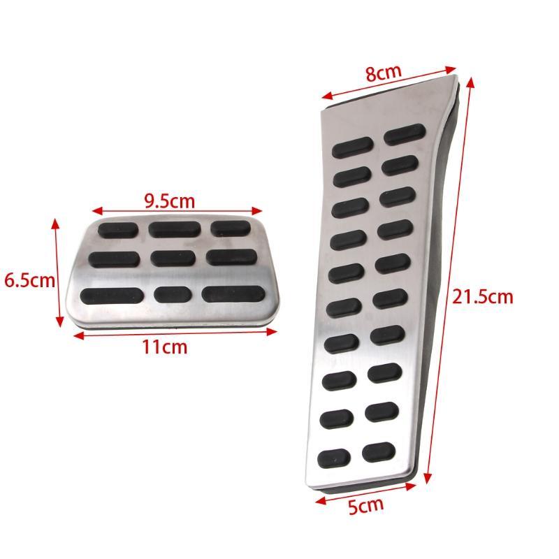 2 Pcs Car Pedal Pad Automatic Transmission For Kia KX5 K5 Hyundai Sonata I40 Tucson
