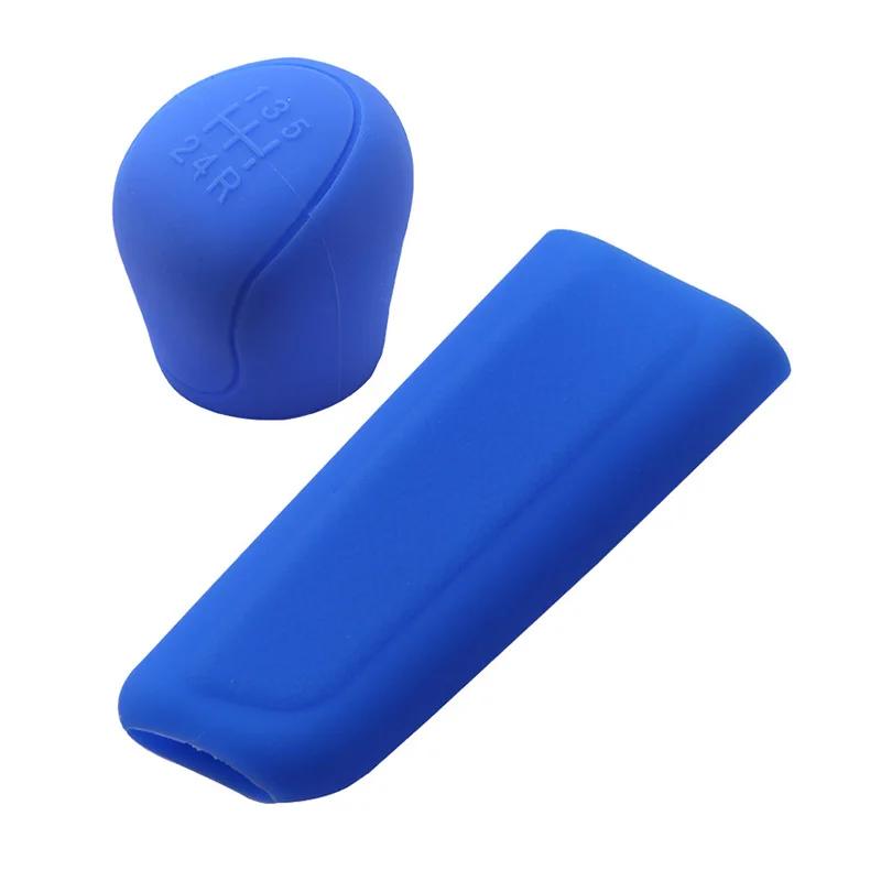 Auto Car Silicone Gear Shift Knob Cover Gear Shift Non Slip Grip Handle Protective Cover Cap Manual 5 6 Speed Car Accessories