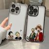 Anime One Piece Luffy Zoro Soft Phone Cover Case for iPhone 17 Air 14 15 Plus 16 Pro Max 13 12 11