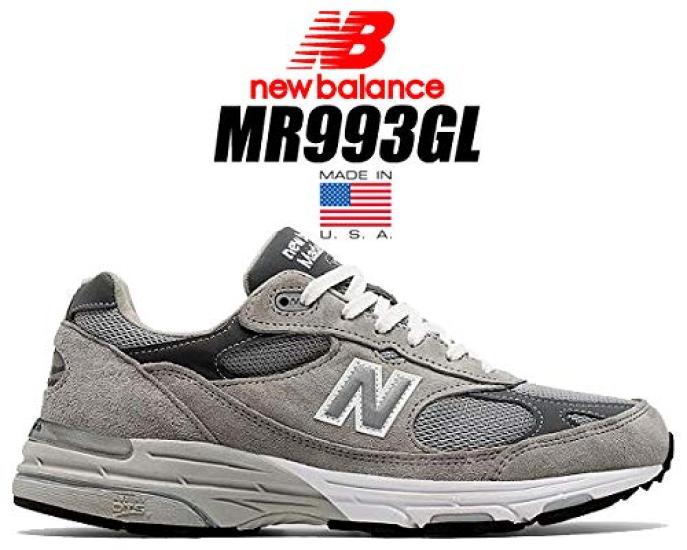New Balance MR993 MR993GL Made In the D GREY Gray Suede NB 993 USA D U.S.A. Width Men's Width [Used]
