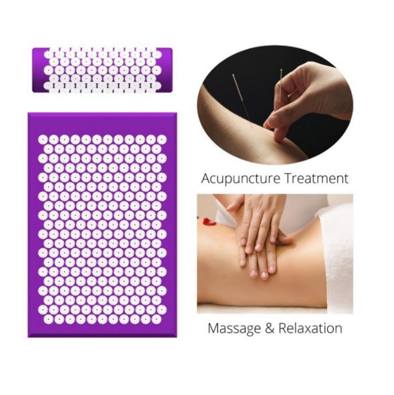 Yoga Massage Pads with Large Touchpoints for Better Neck Back and Foot Massage Household Massage Pillows