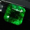 Natural Green Emerald Loose Gemstone Square Cut 9 Ct Colombian for Jewelry Making and Crafts