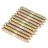 10pcs 6*50mm Dowel Screw Woodworking Furniture Connector Double Ended Screw