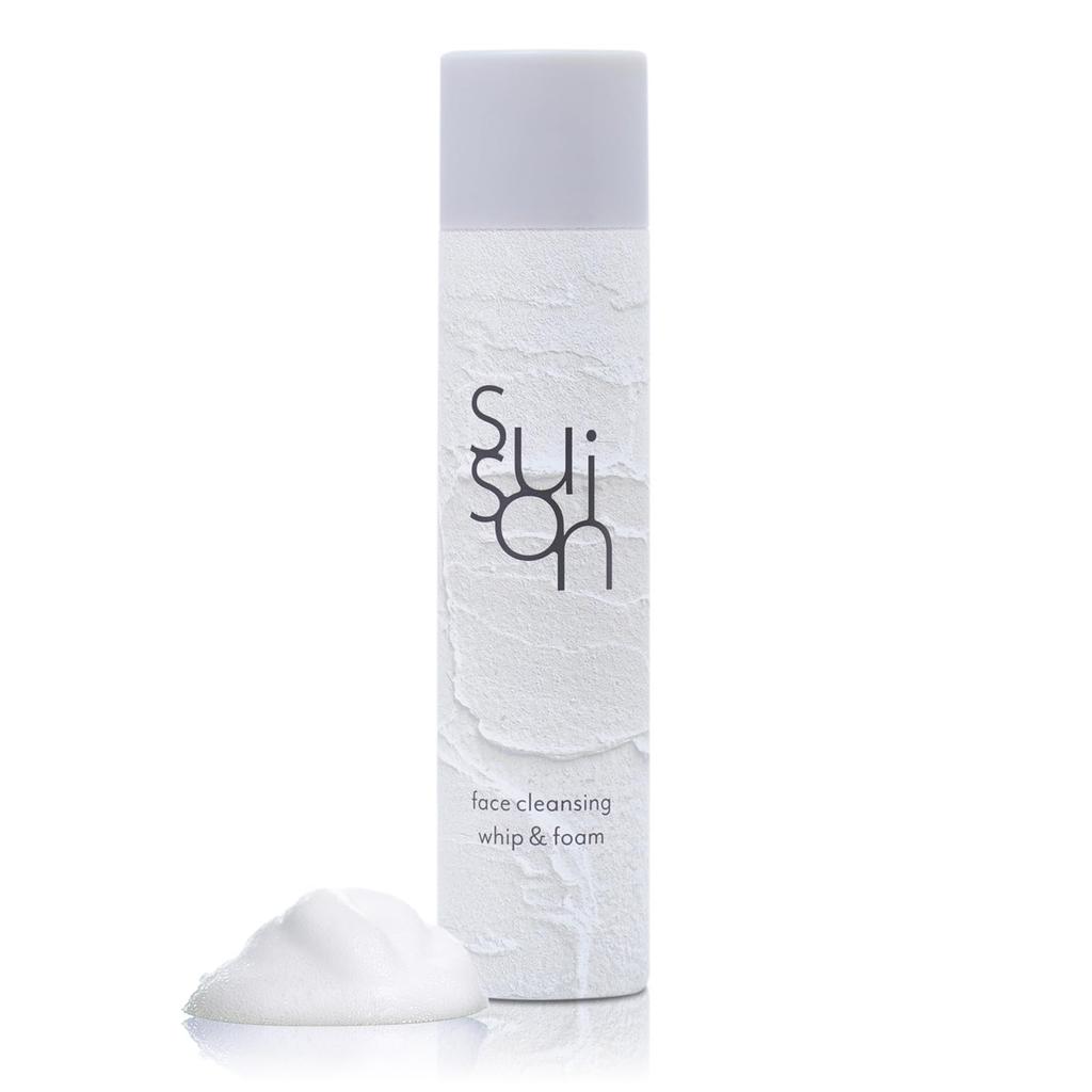 Suison Facial Foaming Face Carbon Beauty High Concentration Pore Dense Human Stem Suitable for Sensitive Low Made In Japan Face Cleansing Whip