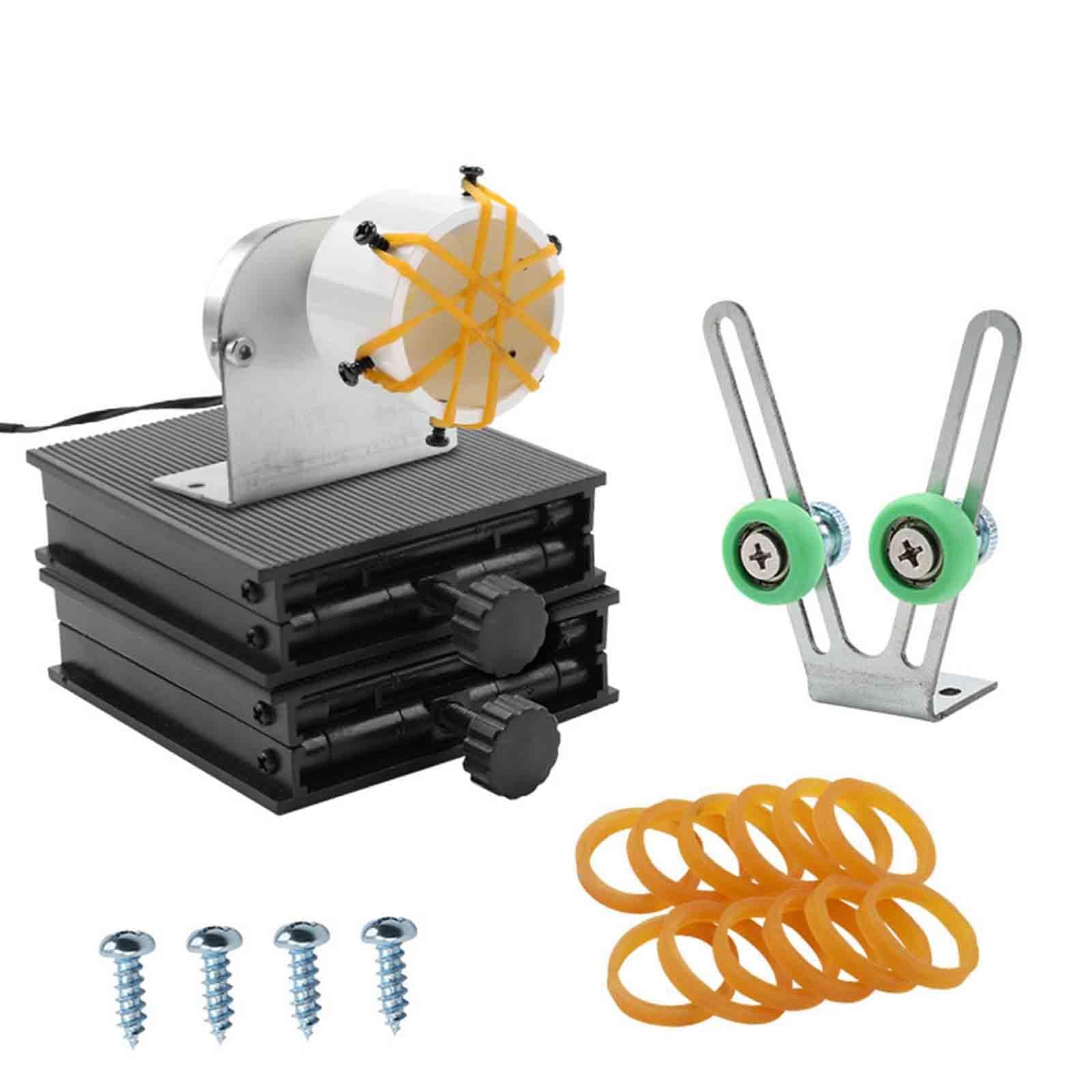 

Toysmith DIY Winding Machine Fishing Tool Rod Building Tool Rod Dryer Portable Repair Rod Fishing Rod Repair Kit Repair Supplies, with Base