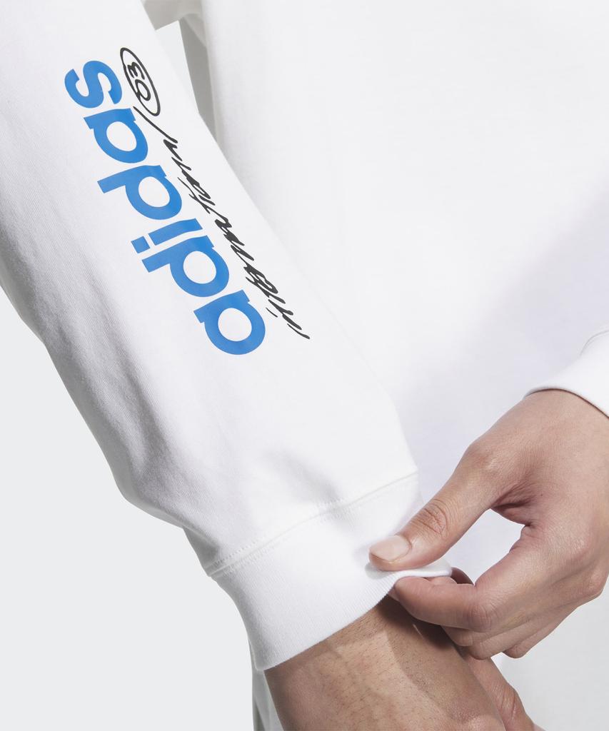adidas City Skate Long Sleeve Tee - White / Jc6833