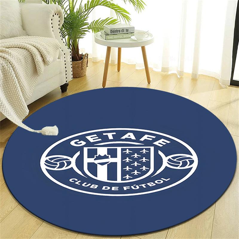 1pc Football Team (75) Design Printed Area Round Carpet for Bedroom Living Room Home Decor Rugs Mat Non Slip Mat Rug for Bedside