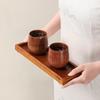 RuHan Chinese Style Rectangular Wooden Tea & Snack Tray