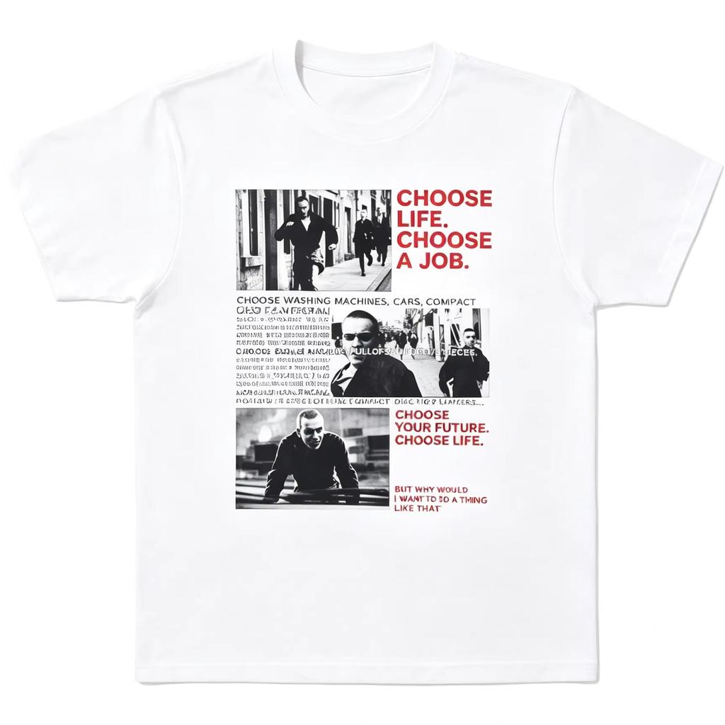 Summer Hot Sale FULLOFSSUN Choose Life T-Shirt KPOP CORTIS Martin Worn MUSINSA Graphic T-shirt Y2K Men Women Cotton Gothic Round T-shirt