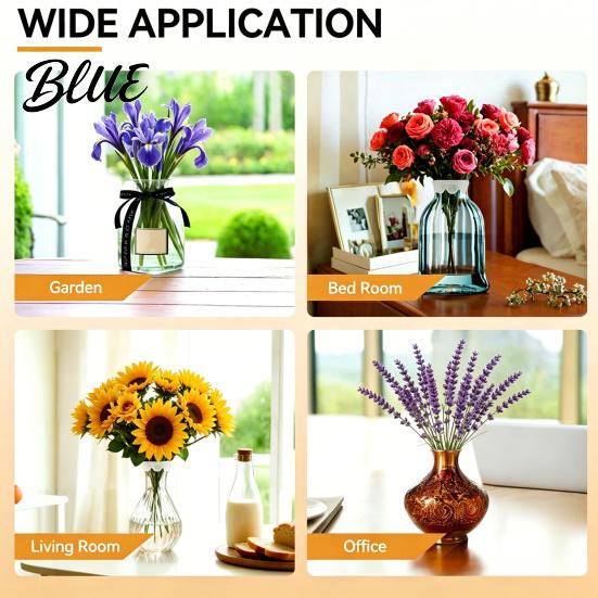 Floral Display Aid Blossom Grid Silicone Flower Arrangement Reusable Stem Holder for Vase Transparent Flexible Waterproof DIY Arrangements Wedding