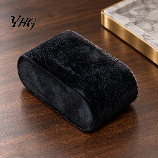 Watch Holder for Drawer Velvet Pillow, Small Square Soft Flannel Cushion, Scratch Bracelet Storage Free Jewelry Organizer Dresser Countertop