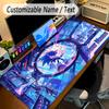Large Mouse PadSonic Custom Name Text Personalized Desk Mat Non Slip Gaming Pad