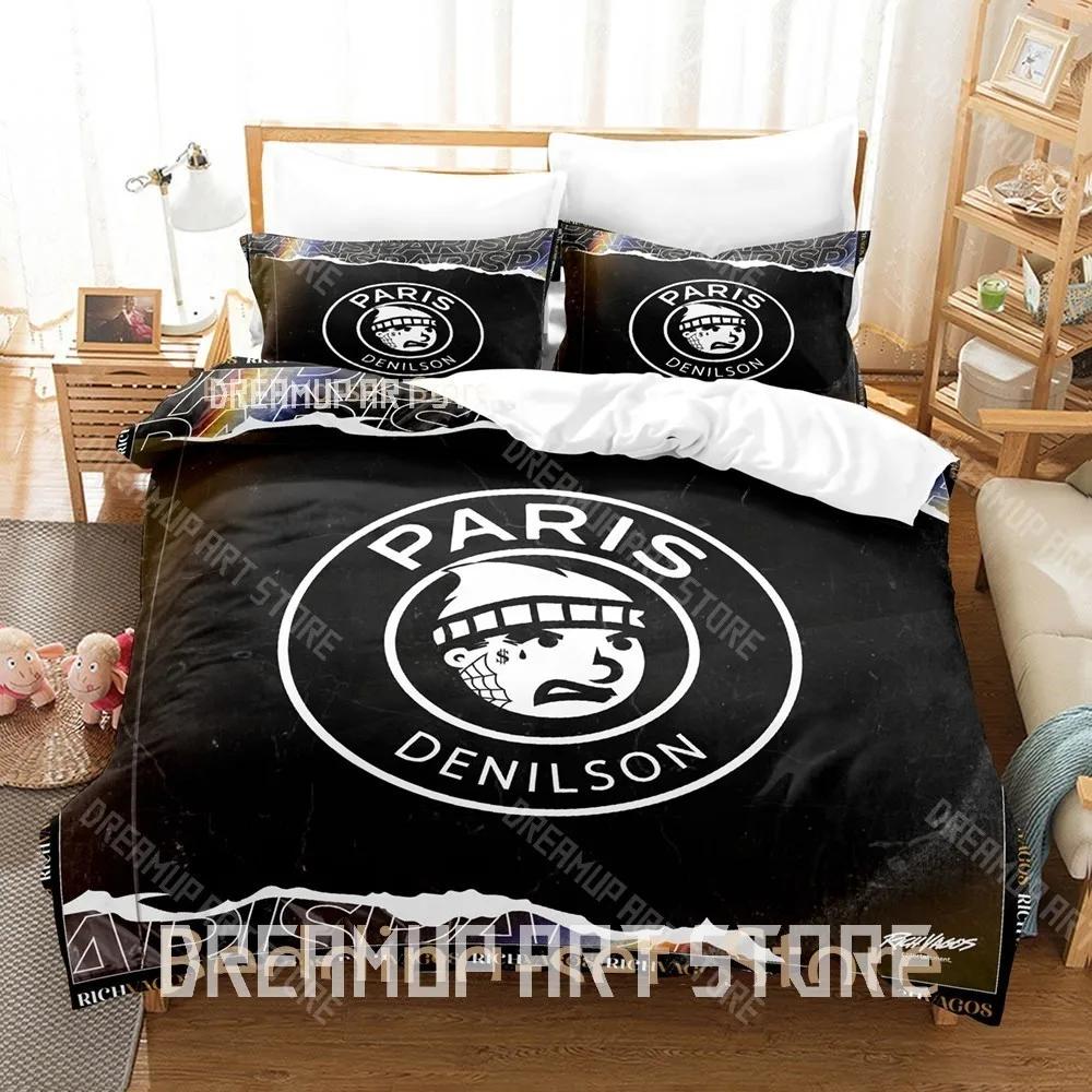 3D Print Rich Vagos Bedding Set Single Twin Full Queen King Size Bed Set Adult Kid Bedroom Duvetcover Sets Anime Bed