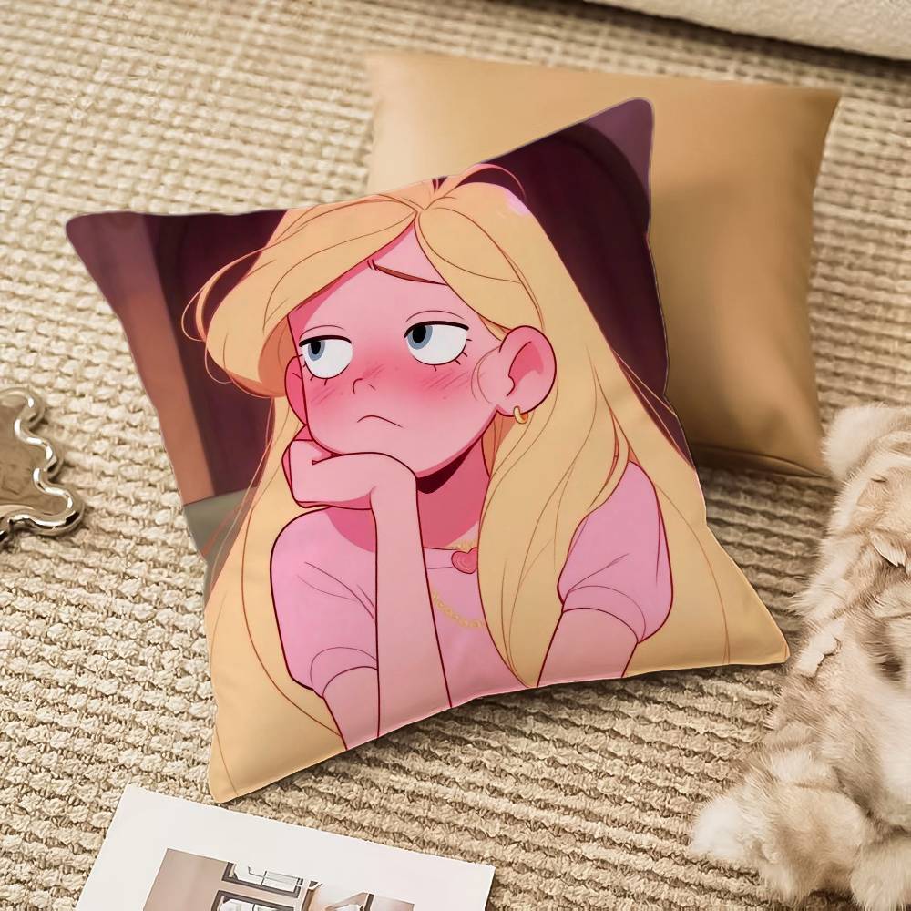 Sisters PFPs Pillow Case Anti-dustmite Invisible Zipper Sofa Bed