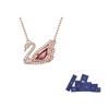 Swarovski Alloy Necklaces Womens Rose Gold