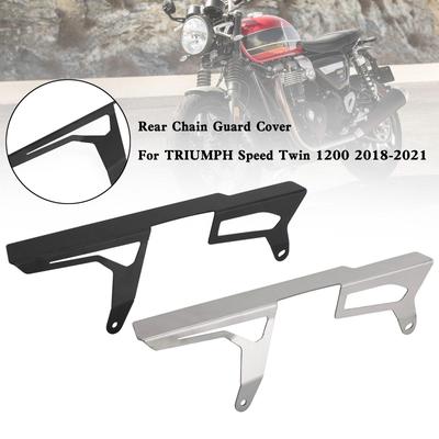 Rear Sprocket Chain Guard Protector Cover For TRIUMPH Speed Twin 1200 2018-2021