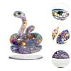 Acrylic 2D Flat Colourful Snake Table Sign Spring Festival Desktop Decoration Desk Collection