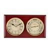 Wm.Widdop Wooden Clock & Barometer - Roman Numerals