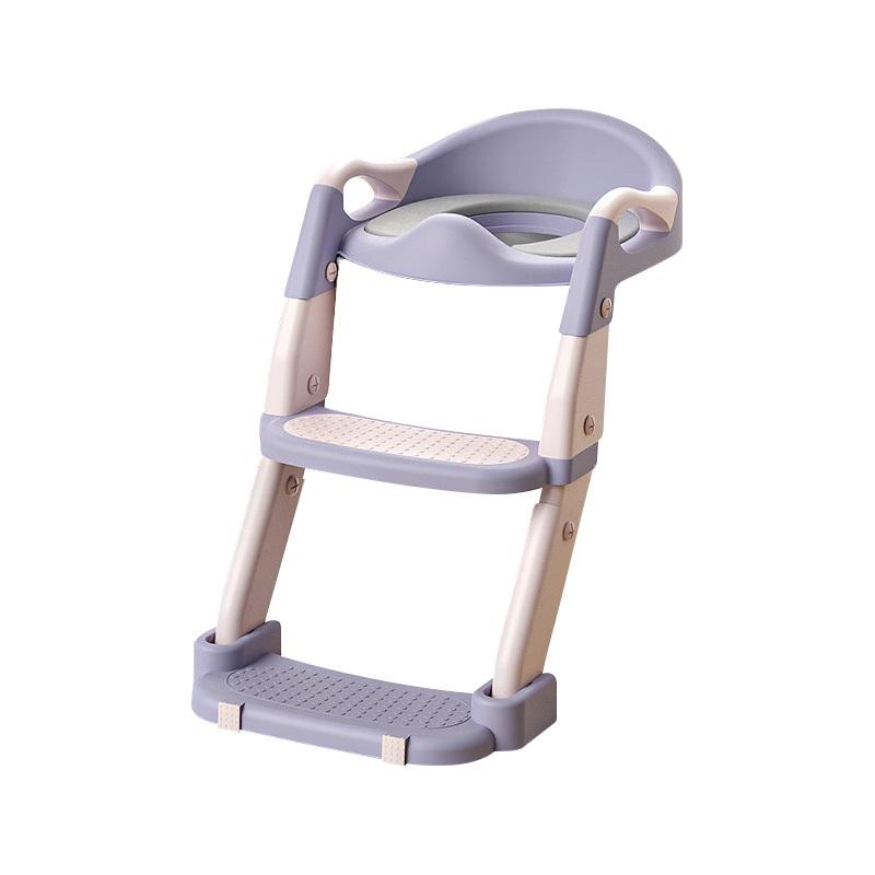 Children's Portable Household Step Toilet Baby Potty Training Seat Ring Foldable Auxiliary Step Child Urinal Step Stool Potty