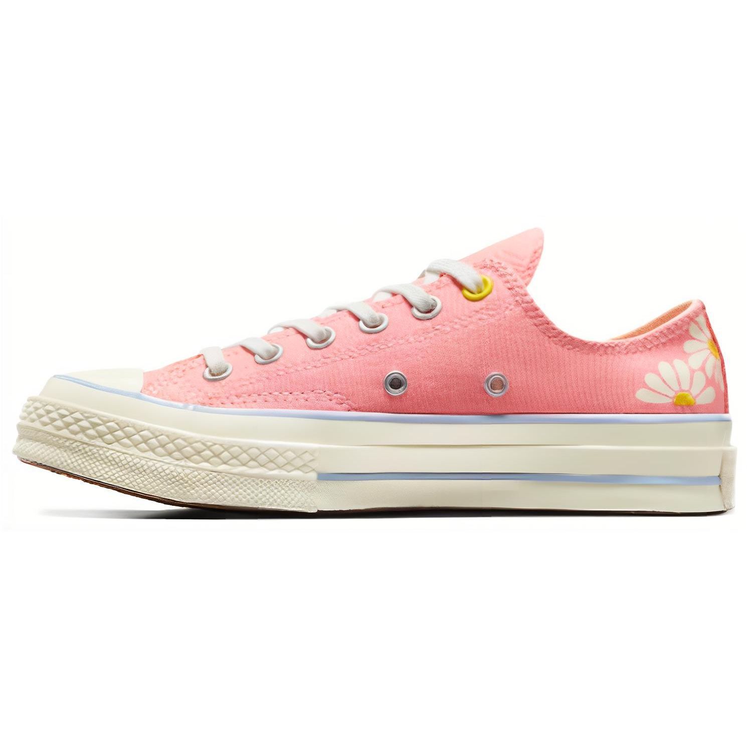 

Converse Chuck 70s Удобные Дышащие Низкие Кеды из Канваса Женские кроссовки Розовые A09107C 37.5