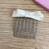 Elegant Sweet Girly Comb Bow Hair Clip Bow Bowknot 2000s-style Ribbon Bunches