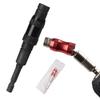 1/4" Multi-Angle Magnetic Extension Rod for Electric Screwdrivers, Hex Shank 6.35mm, Quick Release Self-Locking Adapter