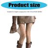 Women Lace Patterned Fishnet Tights High Waist Fishnets Leggings Net Stockings Pantyhose Thigh High Stockings Hosiery