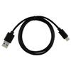 Pour sony xperia l1/ m ultra/ x compact/ x premium/ xa1 ultra: câble charge usb 3.0 type c vers usb standard type a - noir