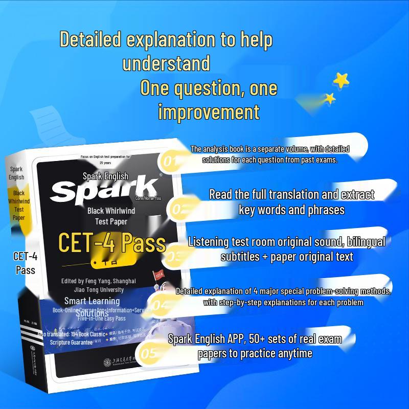 Spark English CET-4 Exam Practice & Vocabulary Prep for June 2026