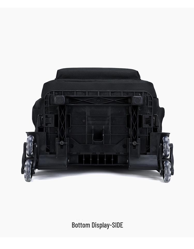 Wasserabweisender Trolley-Rucksack für die Klassen 3-6: Geräumig, mit Rollen, für Grundschüler