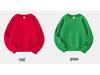 Customizable Kids' Solid Color Sweatshirt - Autumn Style Loopback Baby & Children's Wear